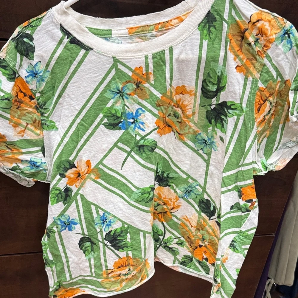 Anthropologie Maeve  Print Women's Tee - Picture 2 of 4